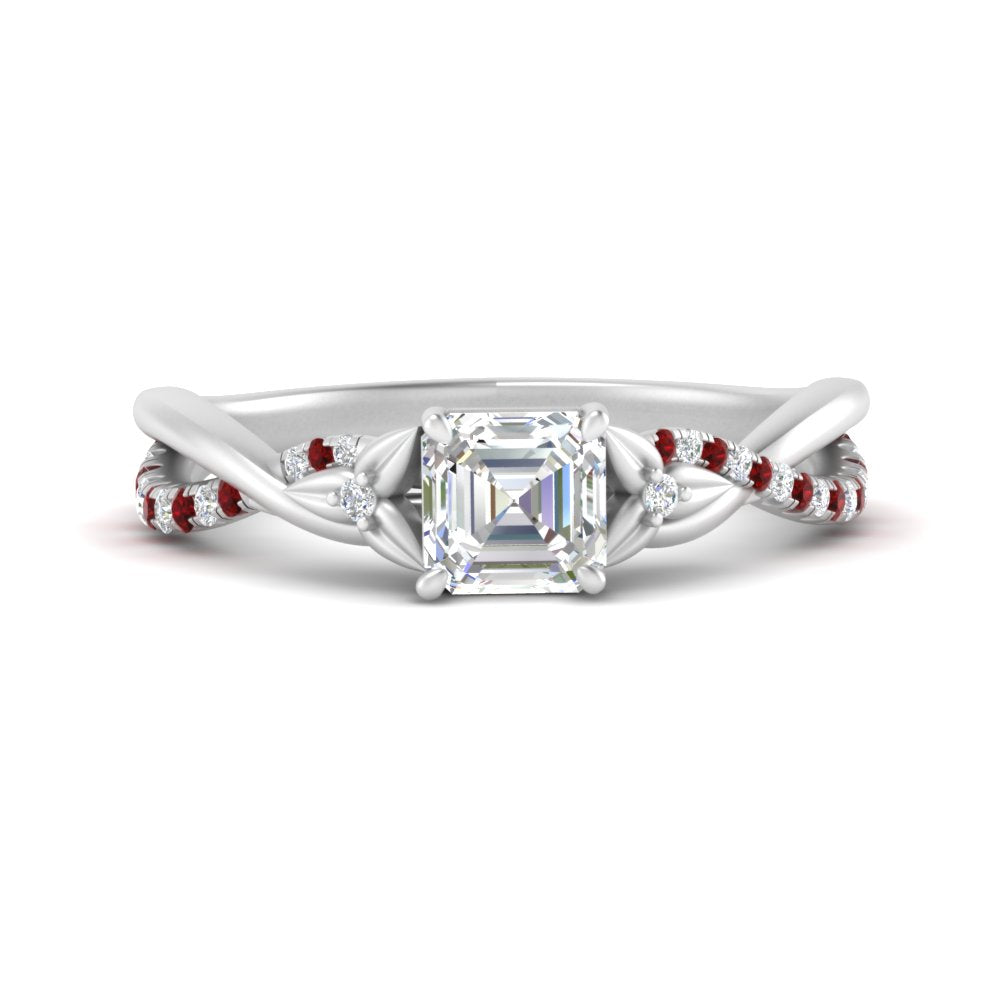infinity-daisy-floral-asscher-cut-ruby-engagement-ring-in-white-gold-FD9986ASRGRUDR-NL-WG