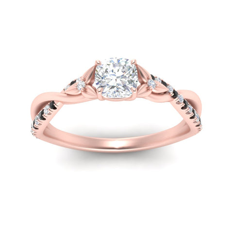 infinity-daisy-floral-cushion-cut-black-diamond-engagement-ring-in-rose-gold-FD9986CURGBLACK-NL-RG