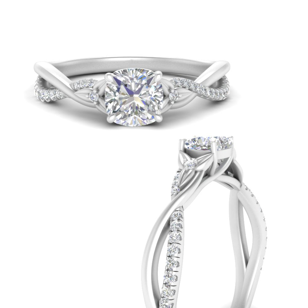 infinity-daisy-floral-cushion-cut-diamond-engagement-ring-in-white-gold-FD9986CUR-NL-WG