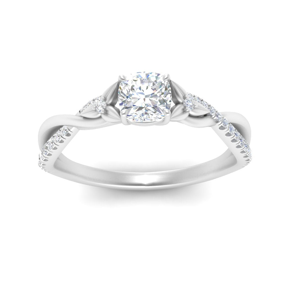 infinity-daisy-floral-cushion-cut-diamond-engagement-ring-in-white-gold-FD9986CUR-NL-WG