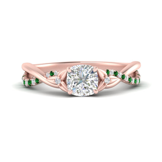 infinity-daisy-floral-cushion-cut-emerald-engagement-ring-in-rose-gold-FD9986CURGEMGR-NL-RG