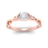Load image into Gallery viewer, infinity-daisy-floral-cushion-cut-orange-sapphire-engagement-ring-in-rose-gold-FD9986CURGSAOR-NL-RG