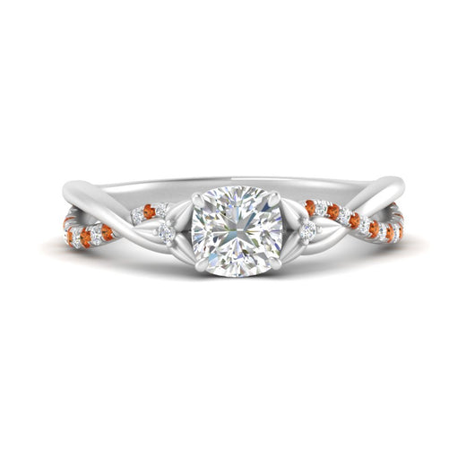 infinity-daisy-floral-cushion-cut-orange-sapphire-engagement-ring-in-white-gold-FD9986CURGSAOR-NL-WG