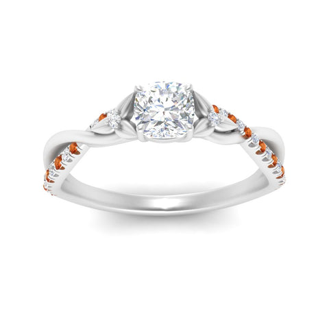 infinity-daisy-floral-cushion-cut-orange-sapphire-engagement-ring-in-white-gold-FD9986CURGSAOR-NL-WG