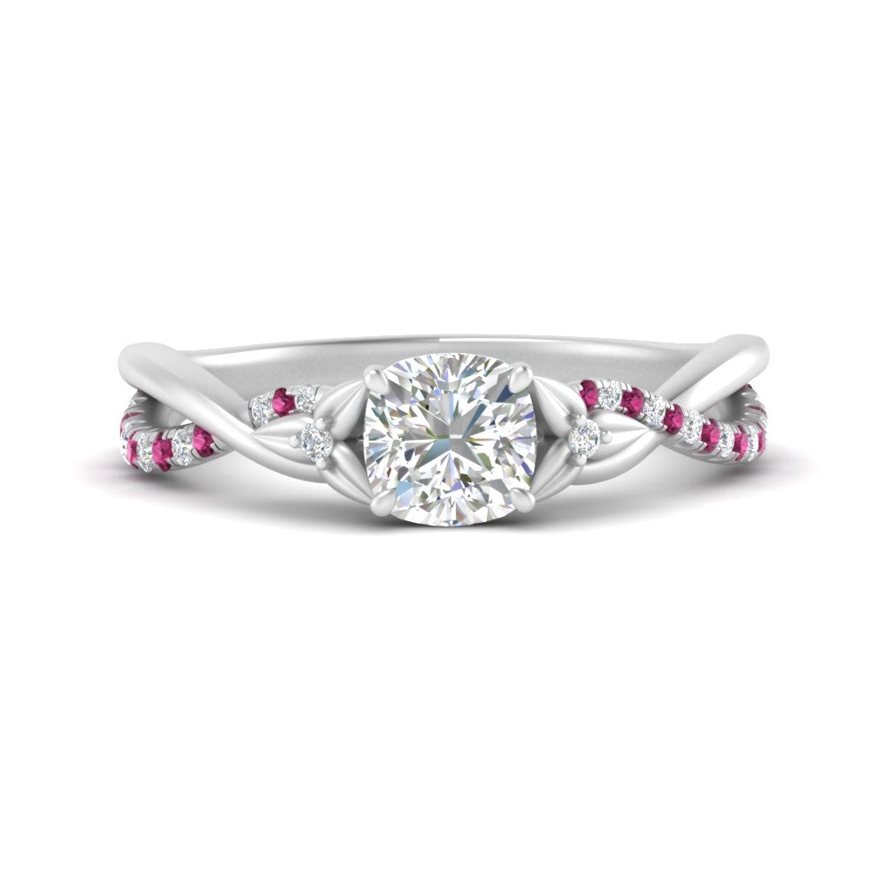 infinity-daisy-floral-cushion-cut-pink-sapphire-engagement-ring-in-white-gold-FD9986CURGSADRPI-NL-WG