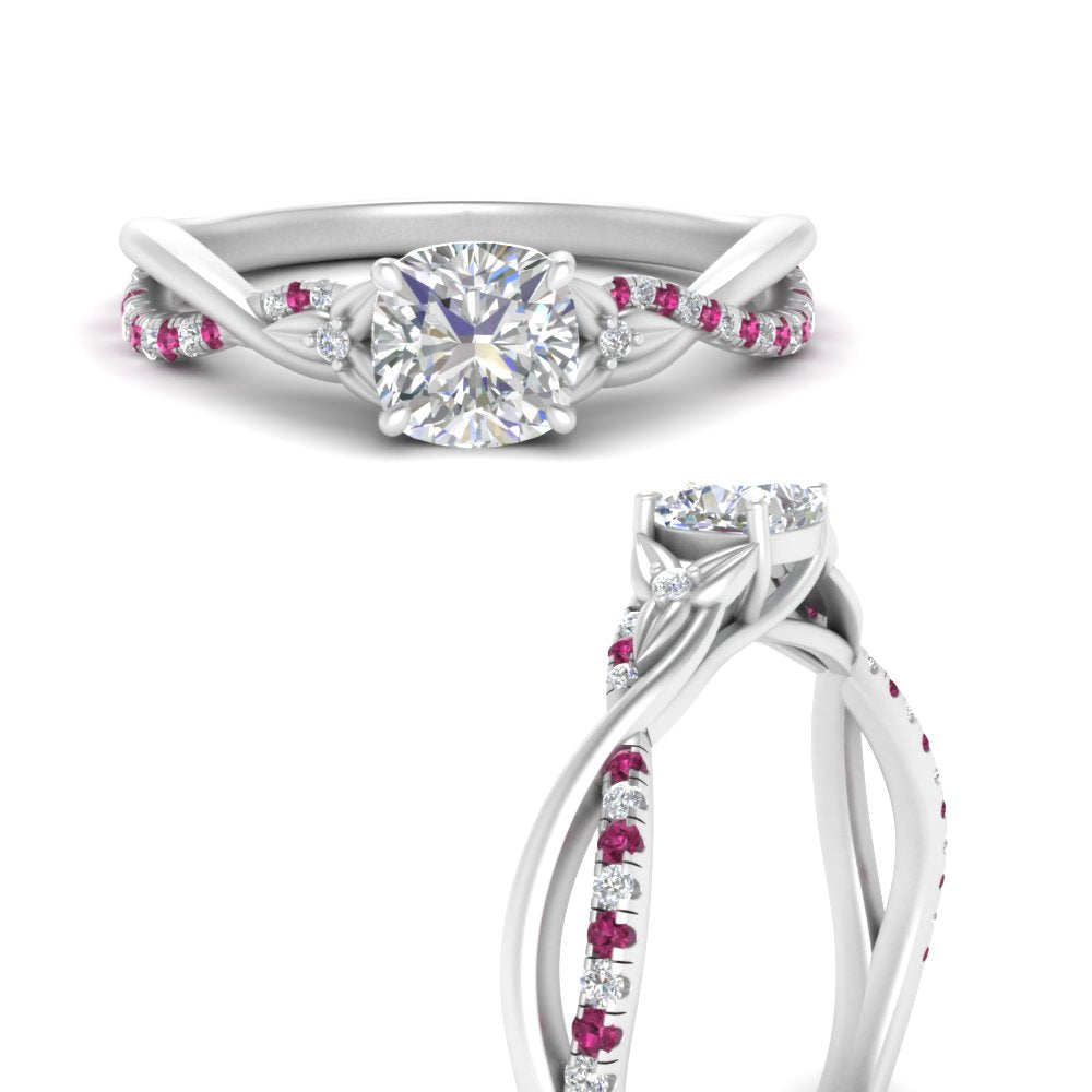 infinity-daisy-floral-cushion-cut-pink-sapphire-engagement-ring-in-white-gold-FD9986CURGSADRPI-NL-WG
