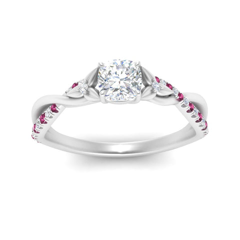 infinity-daisy-floral-cushion-cut-pink-sapphire-engagement-ring-in-white-gold-FD9986CURGSADRPI-NL-WG
