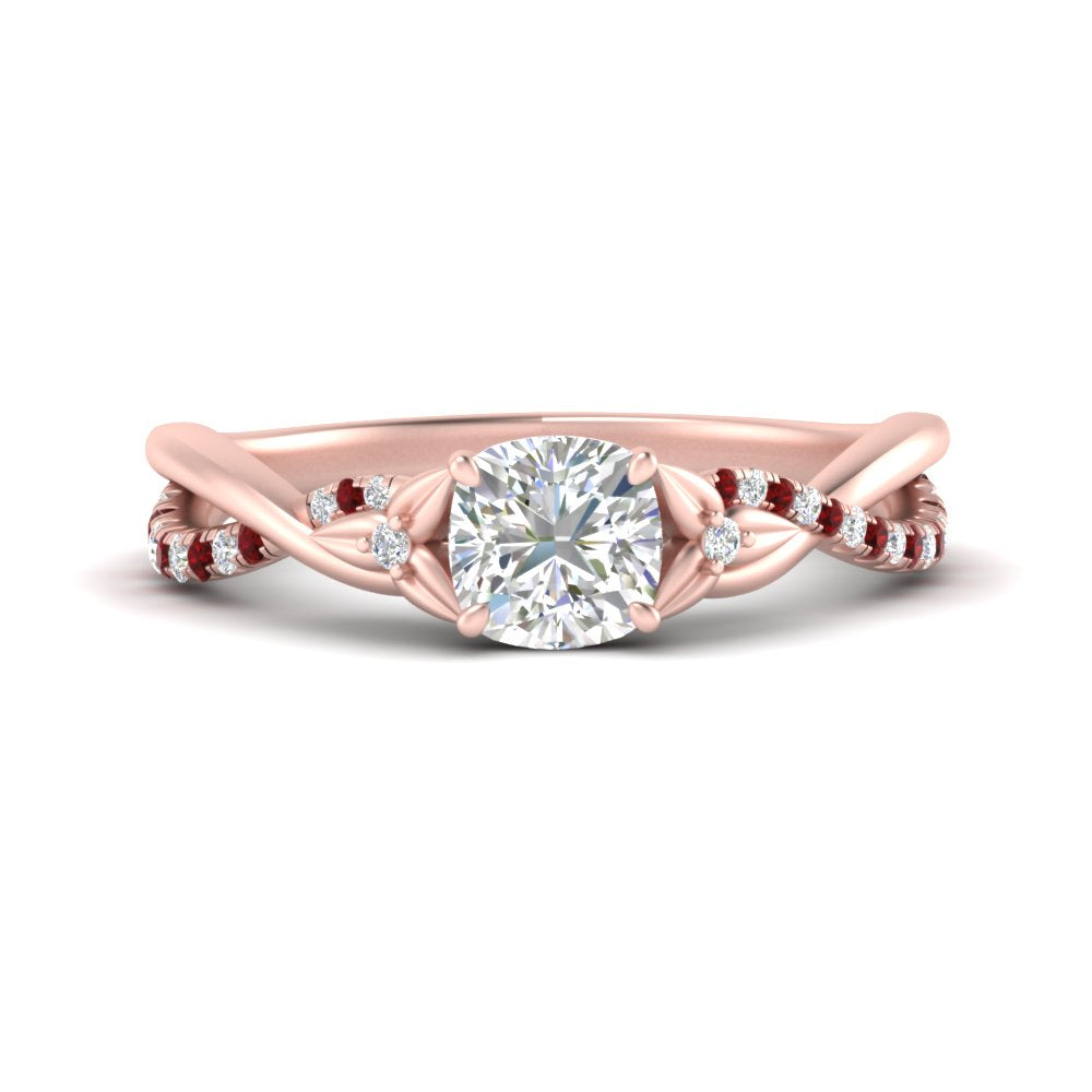 infinity-daisy-floral-cushion-cut-ruby-engagement-ring-in-rose-gold-FD9986CURGRUDR-NL-RG