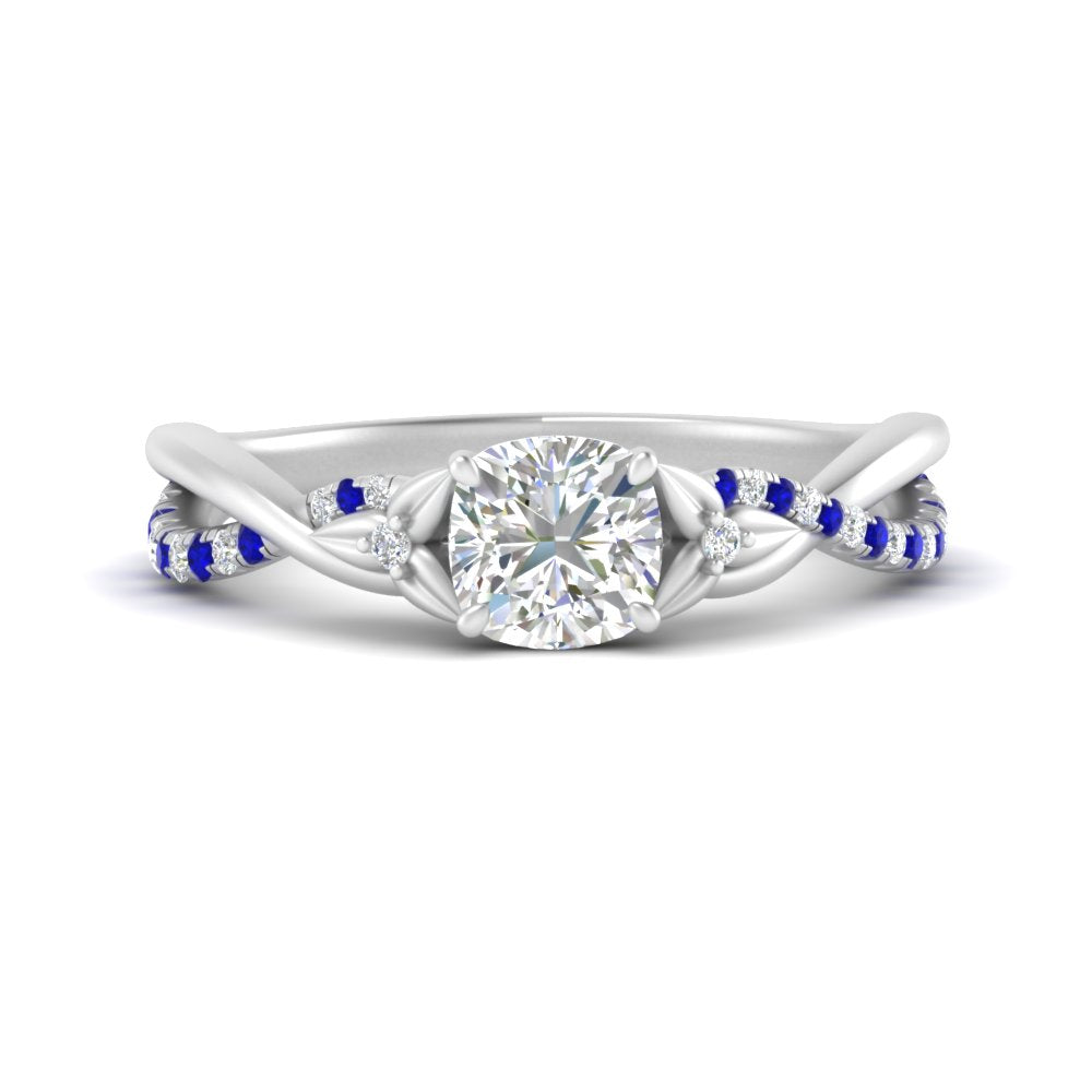 infinity-daisy-floral-cushion-cut-sapphire-engagement-ring-in-white-gold-FD9986CURGSABL-NL-WG