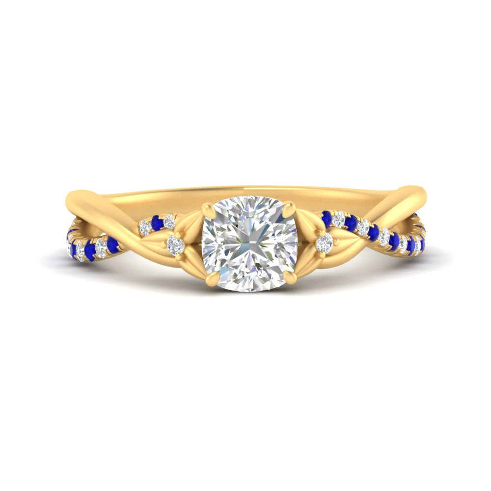 infinity-daisy-floral-cushion-cut-sapphire-engagement-ring-in-yellow-gold-FD9986CURGSABL-NL-YG
