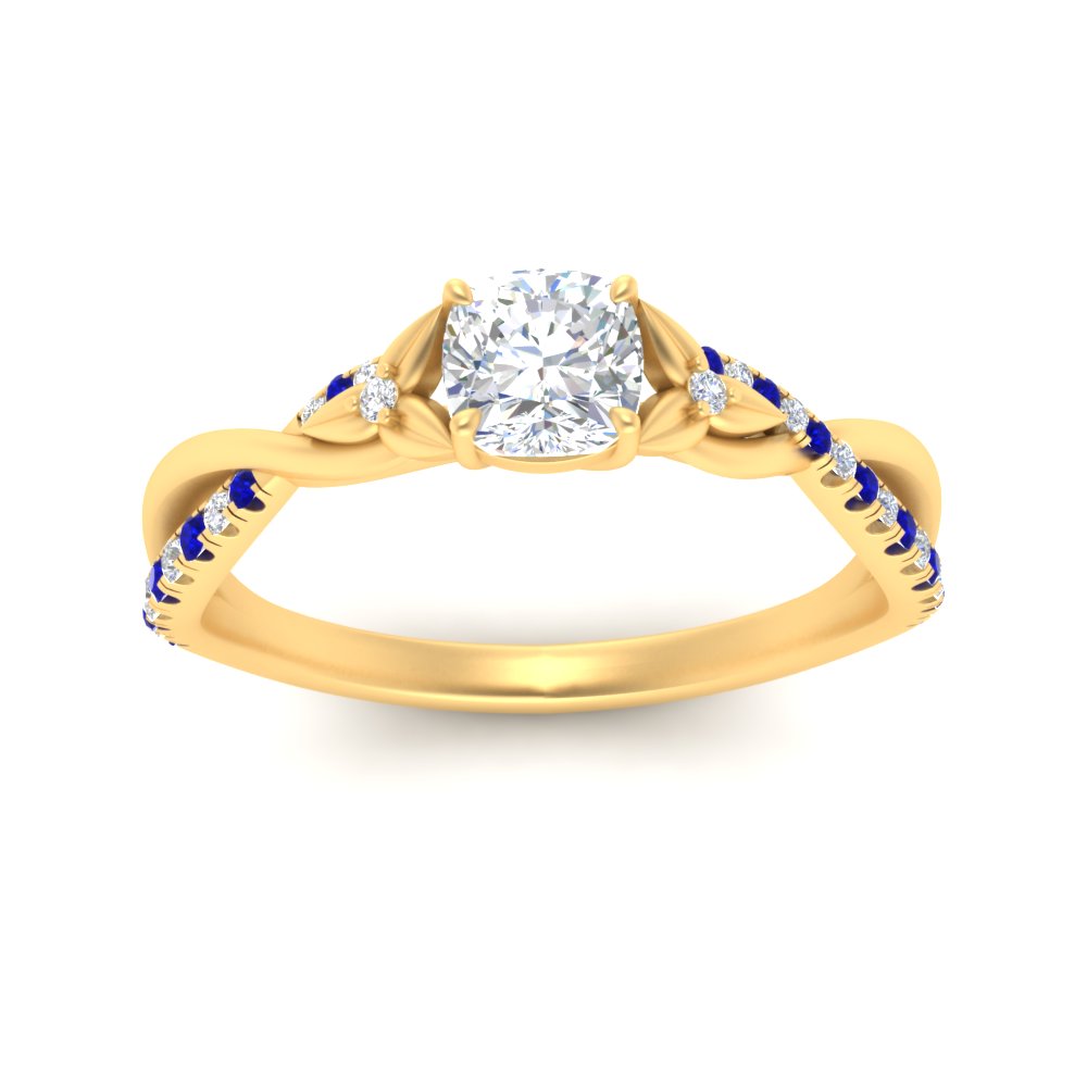 infinity-daisy-floral-cushion-cut-sapphire-engagement-ring-in-yellow-gold-FD9986CURGSABL-NL-YG