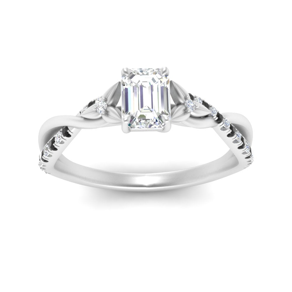 infinity-daisy-floral-emerald-cut-black-diamond-engagement-ring-in-white-gold-FD9986EMRGBLACK-NL-WG