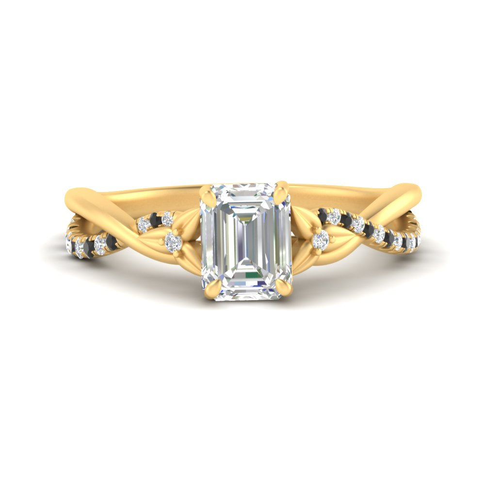 infinity-daisy-floral-emerald-cut-black-diamond-engagement-ring-in-yellow-gold-FD9986EMRGBLACK-NL-YG