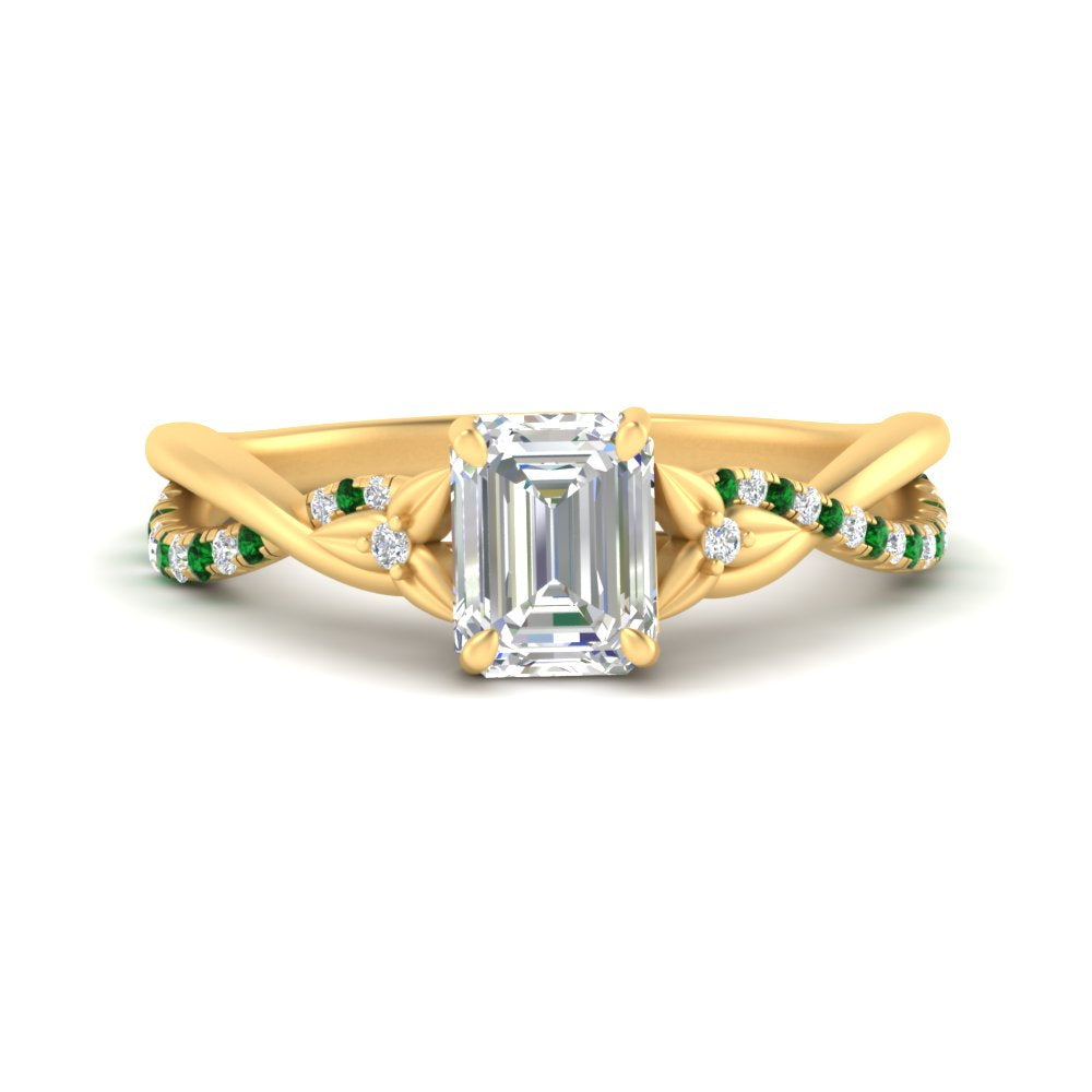 infinity-daisy-floral-emerald-cut-emerald-engagement-ring-in-yellow-gold-FD9986EMRGEMGR-NL-YG