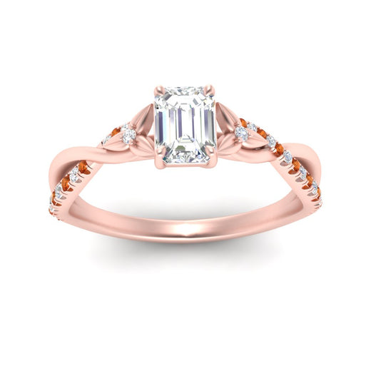 infinity-daisy-floral-emerald-cut-orange-sapphire-engagement-ring-in-rose-gold-FD9986EMRGSAOR-NL-RG