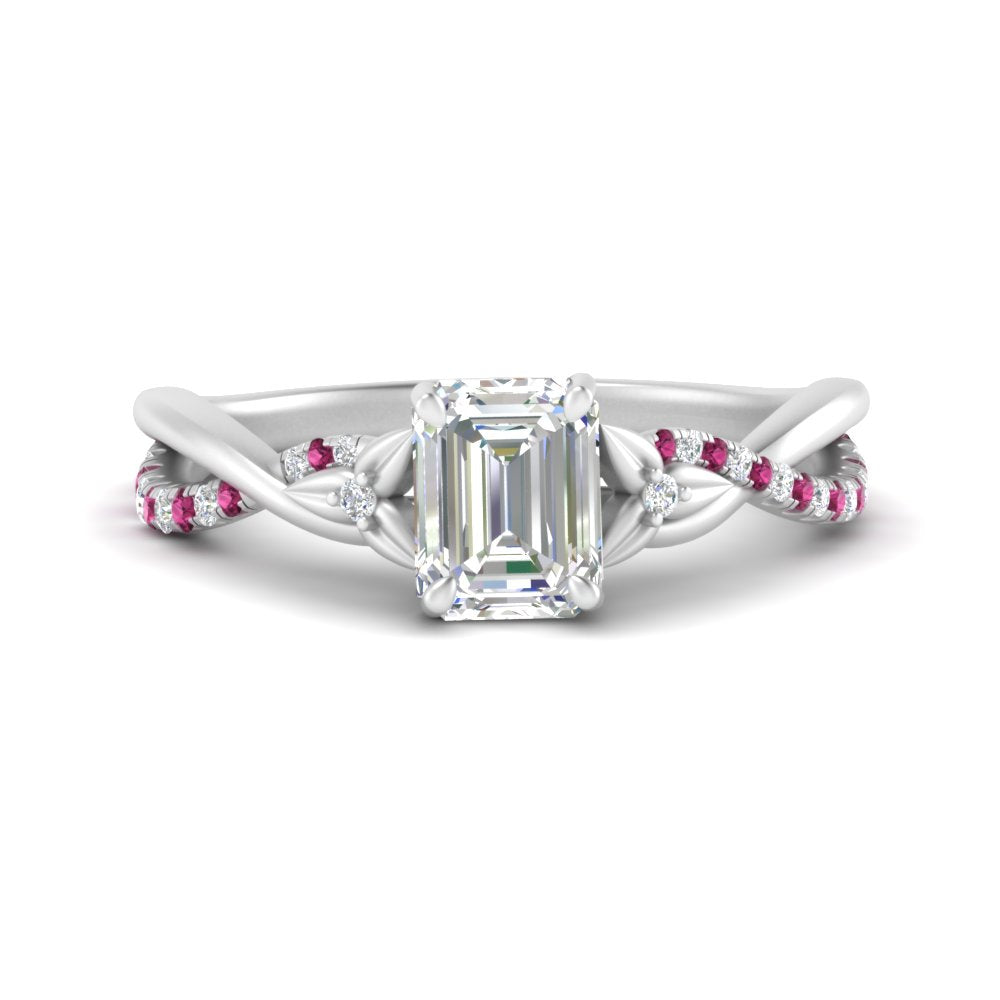 infinity-daisy-floral-emerald-cut-pink-sapphire-engagement-ring-in-white-gold-FD9986EMRGSADRPI-NL-WG