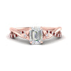 Load image into Gallery viewer, infinity-daisy-floral-emerald-cut-ruby-engagement-ring-in-rose-gold-FD9986EMRGRUDR-NL-RG
