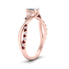 Load image into Gallery viewer, infinity-daisy-floral-emerald-cut-ruby-engagement-ring-in-rose-gold-FD9986EMRGRUDR-NL-RG