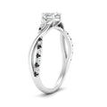Thumbnail 86 - infinity-daisy-floral-heart-shaped-black-diamond-engagement-ring-in-white-gold-FD9986HTRGBLACK-NL-WG