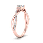 Load image into Gallery viewer, infinity-daisy-floral-heart-shaped-diamond-engagement-ring-in-rose-gold-FD9986HTR-NL-RG
