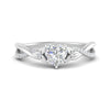 Load image into Gallery viewer, infinity-daisy-floral-heart-shaped-diamond-engagement-ring-in-white-gold-FD9986HTR-NL-WG