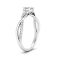 Thumbnail 13 - infinity-daisy-floral-heart-shaped-diamond-engagement-ring-in-white-gold-FD9986HTR-NL-WG