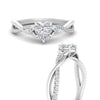 Load image into Gallery viewer, infinity-daisy-floral-heart-shaped-diamond-engagement-ring-in-white-gold-FD9986HTR-NL-WG