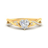 Load image into Gallery viewer, infinity-daisy-floral-heart-shaped-diamond-engagement-ring-in-yellow-gold-FD9986HTR-NL-YG