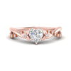 Load image into Gallery viewer, infinity-daisy-floral-heart-shaped-orange-sapphire-engagement-ring-in-rose-gold-FD9986HTRGSAOR-NL-RG