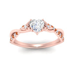 Load image into Gallery viewer, infinity-daisy-floral-heart-shaped-orange-sapphire-engagement-ring-in-rose-gold-FD9986HTRGSAOR-NL-RG
