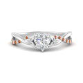 Thumbnail 47 - infinity-daisy-floral-heart-shaped-orange-sapphire-engagement-ring-in-white-gold-FD9986HTRGSAOR-NL-WG