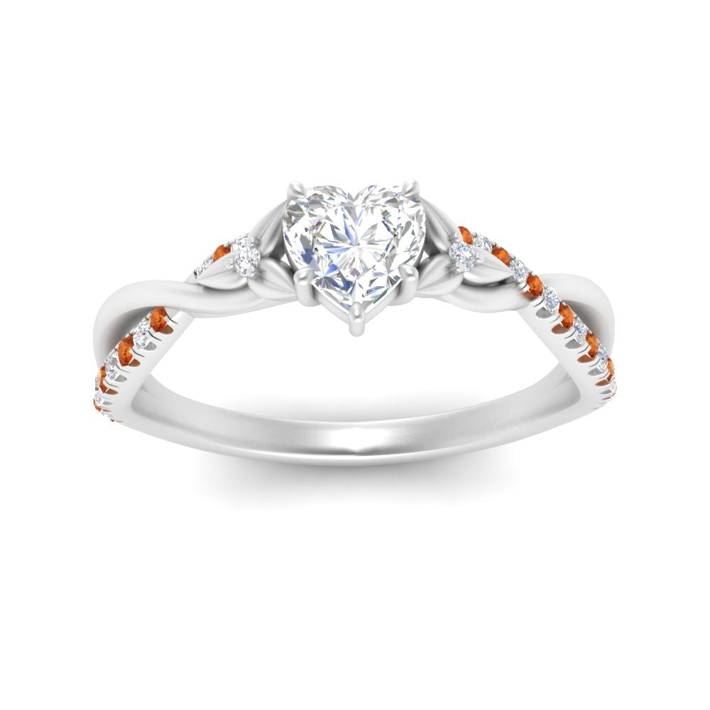 infinity-daisy-floral-heart-shaped-orange-sapphire-engagement-ring-in-white-gold-FD9986HTRGSAOR-NL-WG