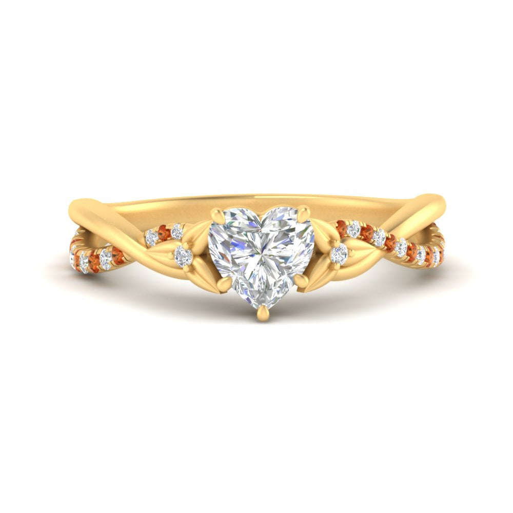 infinity-daisy-floral-heart-shaped-orange-sapphire-engagement-ring-in-yellow-gold-FD9986HTRGSAOR-NL-YG