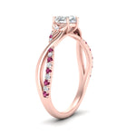 Load image into Gallery viewer, infinity-daisy-floral-heart-shaped-pink-sapphire-engagement-ring-in-rose-gold-FD9986HTRGSADRPI-NL-RG
