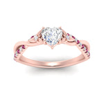 Load image into Gallery viewer, infinity-daisy-floral-heart-shaped-pink-sapphire-engagement-ring-in-rose-gold-FD9986HTRGSADRPI-NL-RG
