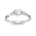 Thumbnail 37 - infinity-daisy-floral-heart-shaped-pink-sapphire-engagement-ring-in-white-gold-FD9986HTRGSADRPI-NL-WG