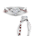 Thumbnail 72 - infinity-daisy-floral-heart-shaped-ruby-engagement-ring-in-white-gold-FD9986HTRGRUDR-NL-WG