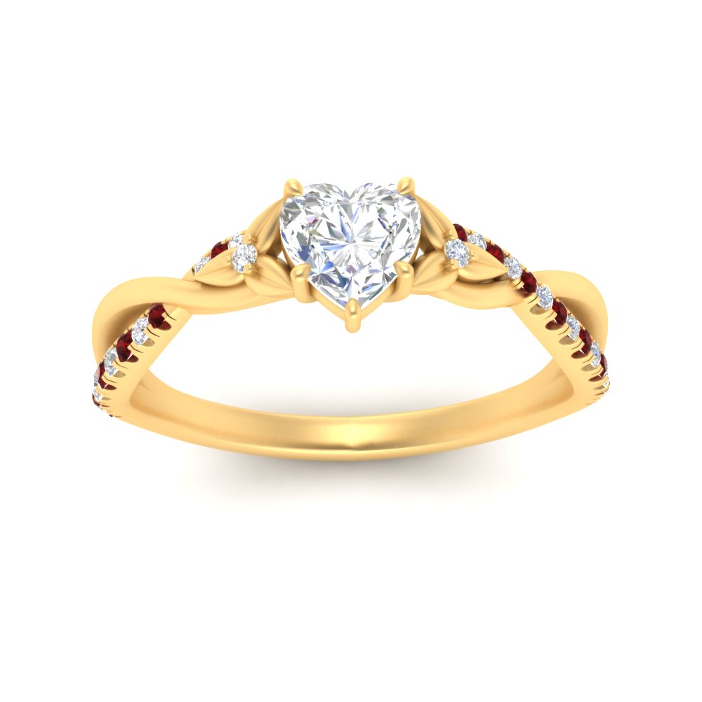 infinity-daisy-floral-heart-shaped-ruby-engagement-ring-in-yellow-gold-FD9986HTRGRUDR-NL-YG