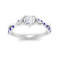 Thumbnail 25 - infinity-daisy-floral-heart-shaped-sapphire-engagement-ring-in-white-gold-FD9986HTRGSABL-NL-WG