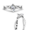 Load image into Gallery viewer, infinity-daisy-floral-marquise-cut-black-diamond-engagement-ring-in-white-gold-FD9986MQRGBLACK-NL-WG