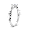 Load image into Gallery viewer, infinity-daisy-floral-marquise-cut-black-diamond-engagement-ring-in-white-gold-FD9986MQRGBLACK-NL-WG