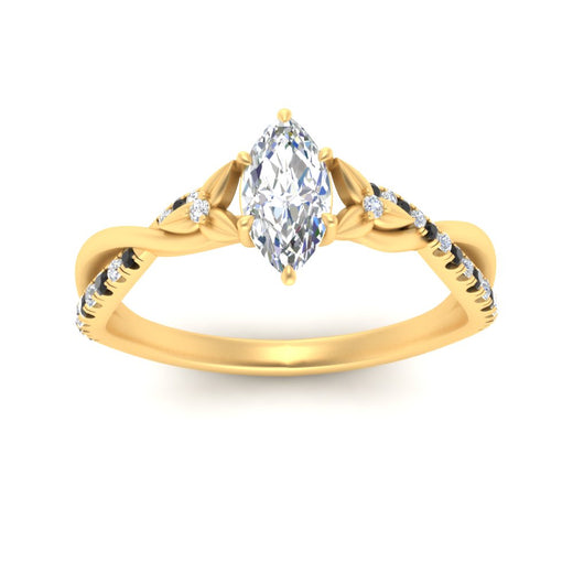 infinity-daisy-floral-marquise-cut-black-diamond-engagement-ring-in-yellow-gold-FD9986MQRGBLACK-NL-YG