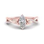 Load image into Gallery viewer, infinity-daisy-floral-marquise-cut-diamond-engagement-ring-in-rose-gold-FD9986MQR-NL-RG
