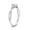 Load image into Gallery viewer, infinity-daisy-floral-marquise-cut-diamond-engagement-ring-in-white-gold-FD9986MQR-NL-WG