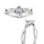 Load image into Gallery viewer, infinity-daisy-floral-marquise-cut-diamond-engagement-ring-in-white-gold-FD9986MQR-NL-WG
