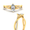 Load image into Gallery viewer, trinity-knot-marquise-cut-lab-diamond-engagement-ring-in-yellow-gold-FD9986MQR4-1.00+CT-NL-YG