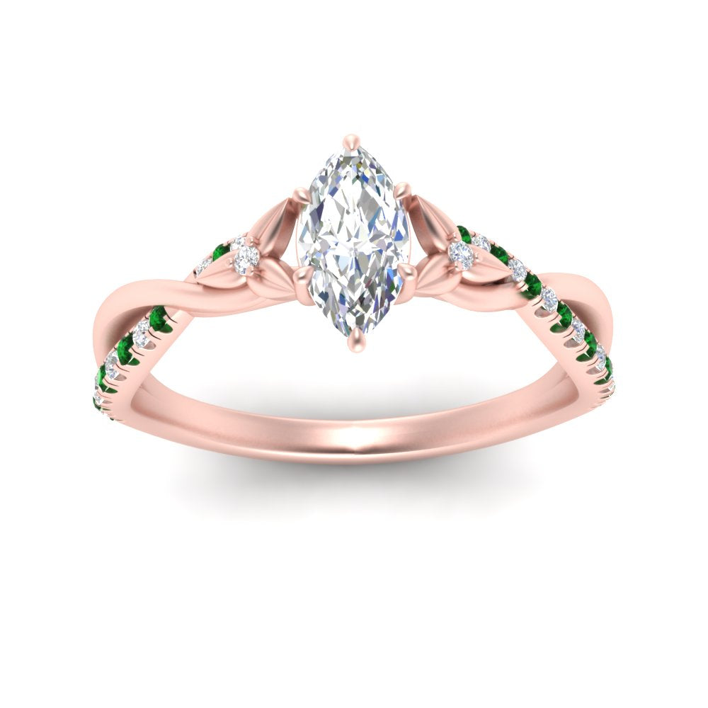 infinity-daisy-floral-marquise-cut-emerald-engagement-ring-in-rose-gold-FD9986MQRGEMGR-NL-RG