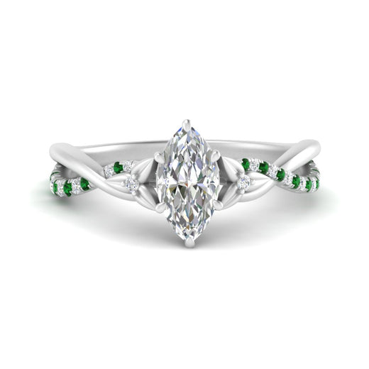 infinity-daisy-floral-marquise-cut-emerald-engagement-ring-in-white-gold-FD9986MQRGEMGR-NL-WG