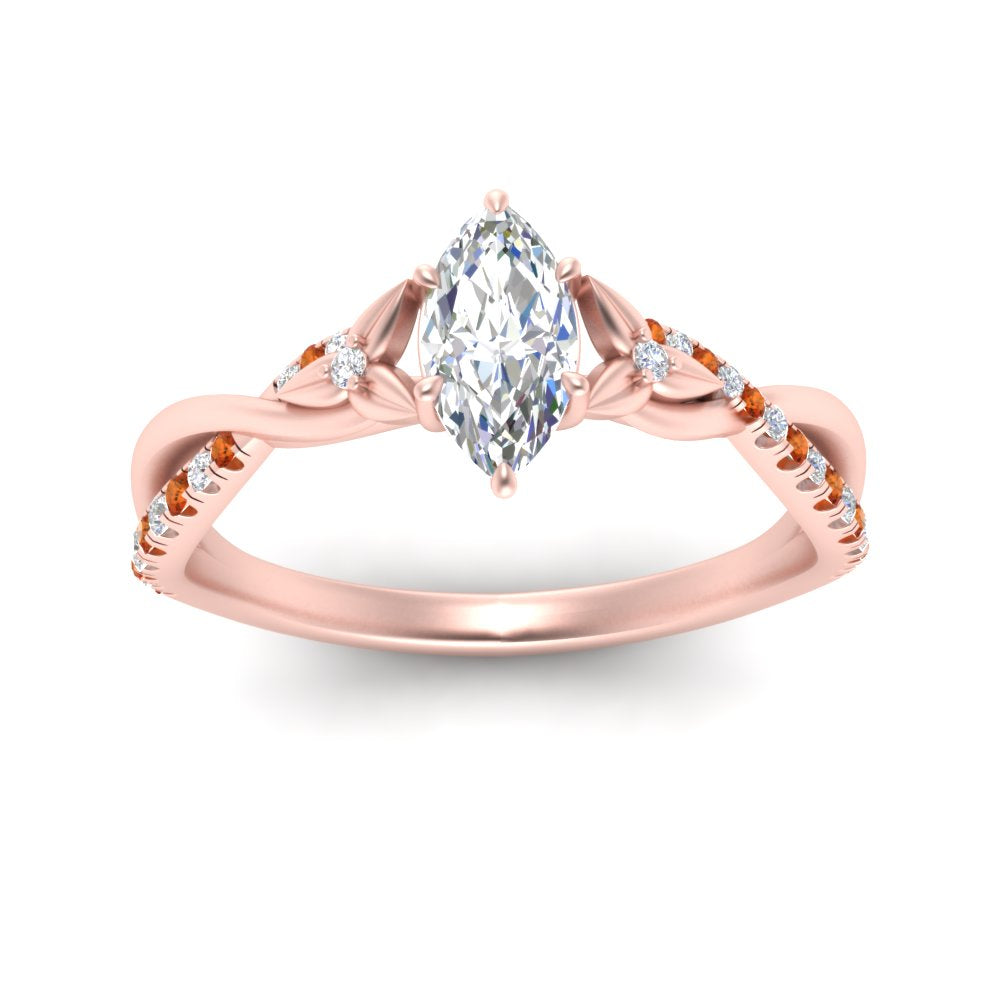 infinity-daisy-floral-marquise-cut-orange-sapphire-engagement-ring-in-rose-gold-FD9986MQRGSAOR-NL-RG