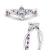Load image into Gallery viewer, infinity-daisy-floral-marquise-cut-pink-sapphire-engagement-ring-in-white-gold-FD9986MQRGSADRPI-NL-WG